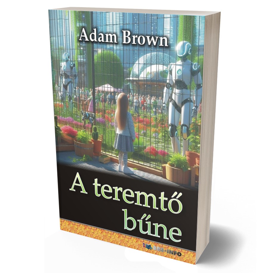 Adam Brown: A teremtő bűne – könyvborító